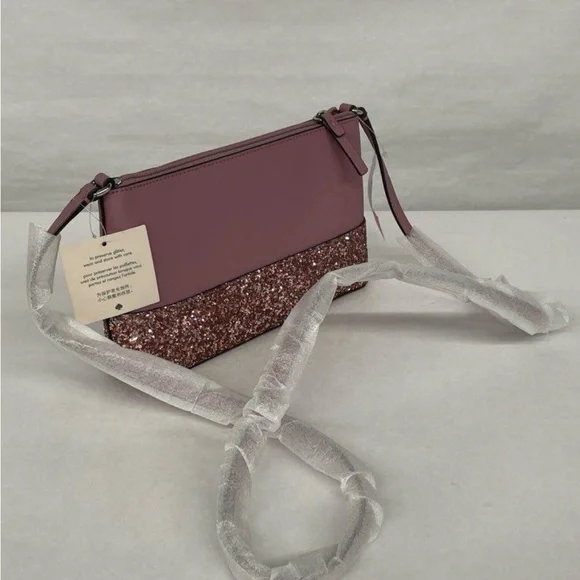 Kate Spade Mauve and Glitter Crossbody - Picture 4 of 6
